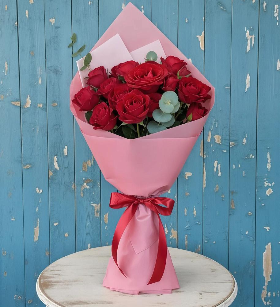 Букет цветов из: Розы в Комсомольске Ивановской области