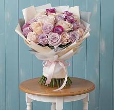 Букет цветов из:  Розы в Комсомольске Ивановской области