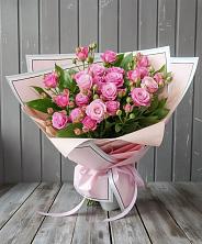 Букет Розовый кустик в Комсомольске Ивановской области