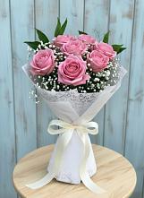 Букет цветов из:  Розы в Комсомольске Ивановской области