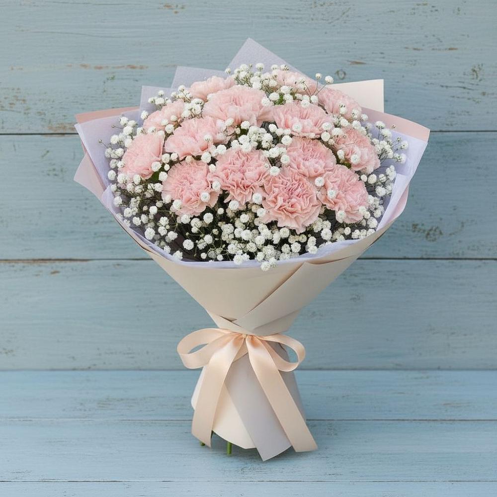 Букет цветов из: Гвоздики в Комсомольске Ивановской области