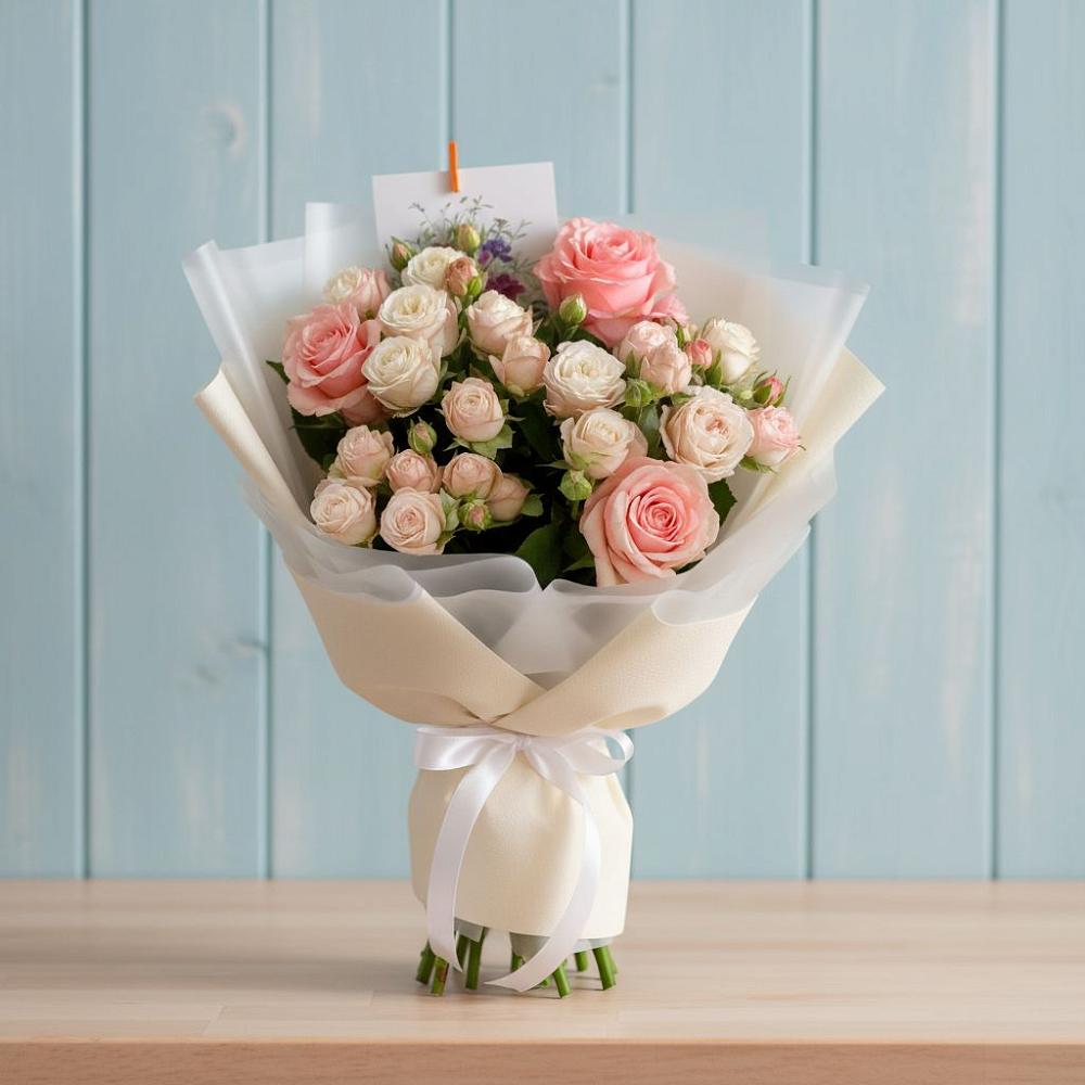 Букет цветов из: Розы в Комсомольске Ивановской области