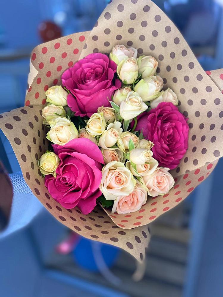 Букет цветов из: Розы в Комсомольске Ивановской области