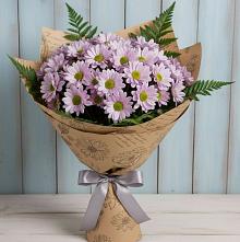 Букет цветов из:  Хризантемы #REPLACE_PRED# Комсомольске Ивановской области