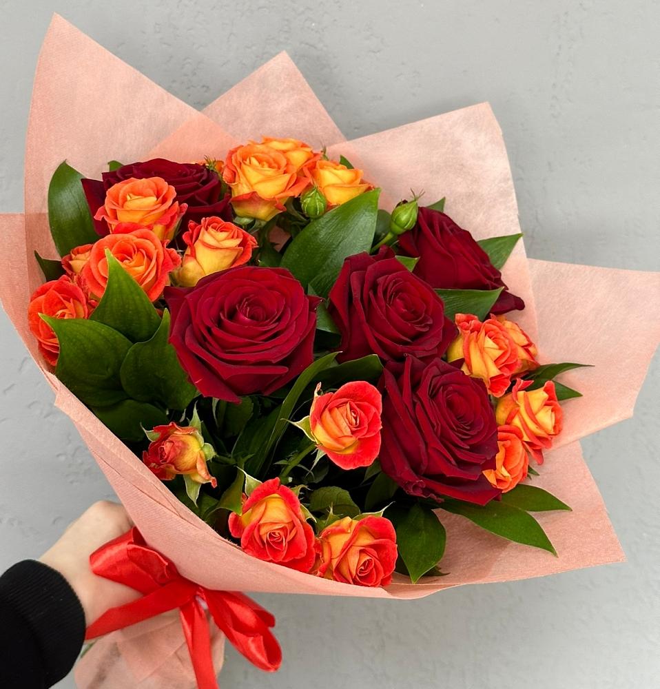 Букет Любовь и восторг в Комсомольске Ивановской области