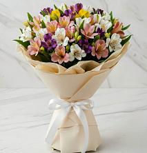 Букет цветов из:  Альстромерии в Комсомольске Ивановской области