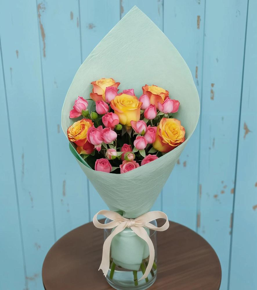 Букет цветов из: Розы в Комсомольске Ивановской области