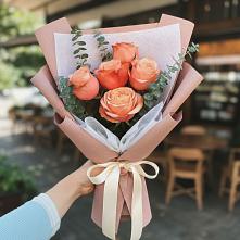 Букет цветов из:  Розы в Комсомольске Ивановской области
