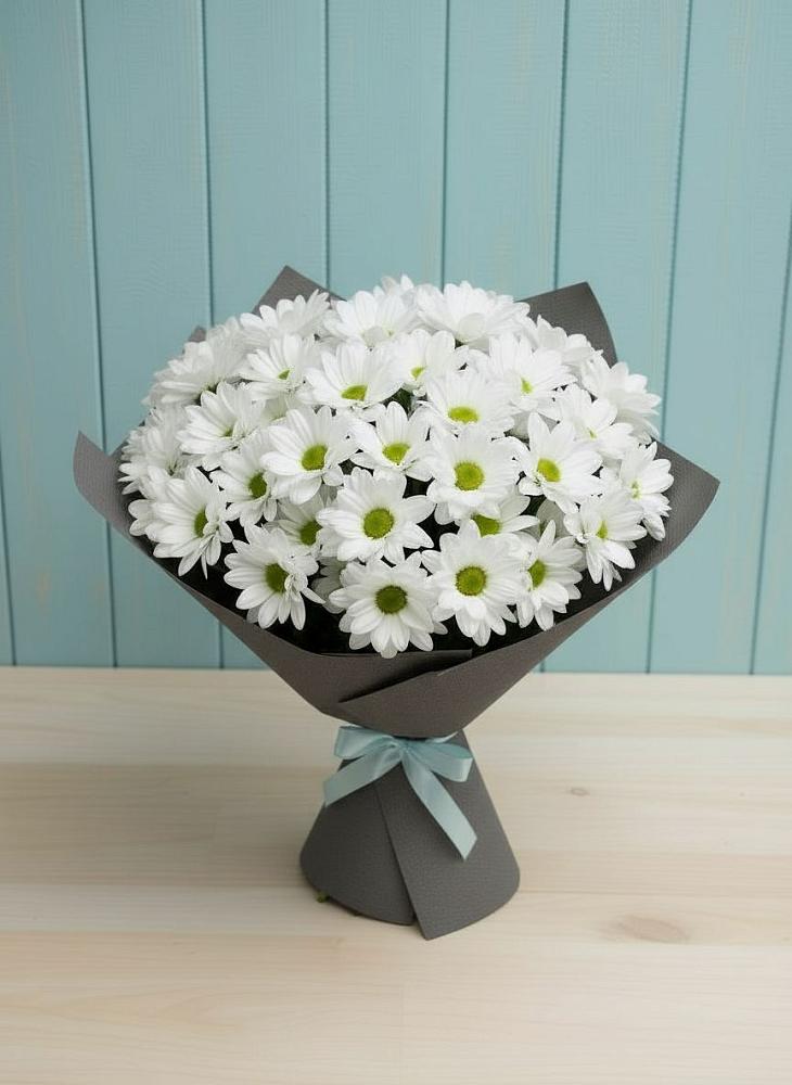 Букет цветов из: Хризантемы в Комсомольске Ивановской области