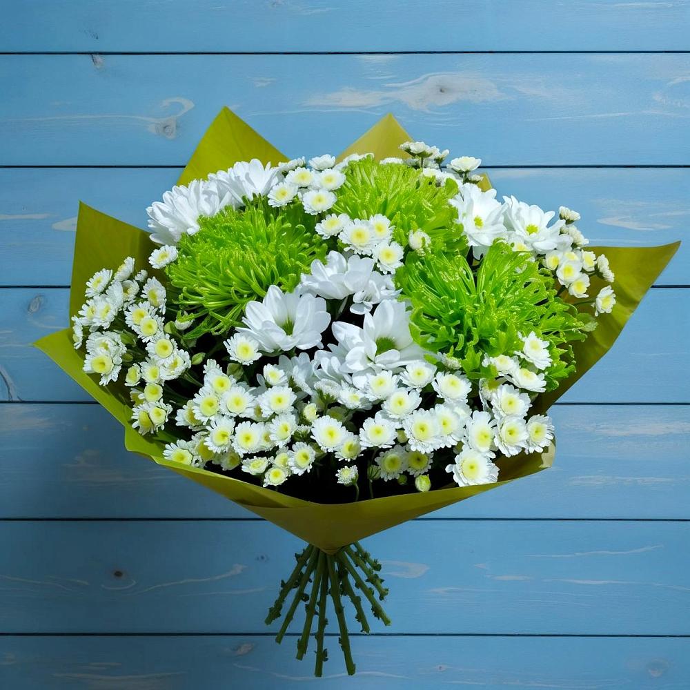 Букет цветов из: Хризантемы в Комсомольске Ивановской области