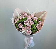 Букет цветов из:  Розы и Хризантемы #REPLACE_PRED# Комсомольске Ивановской области