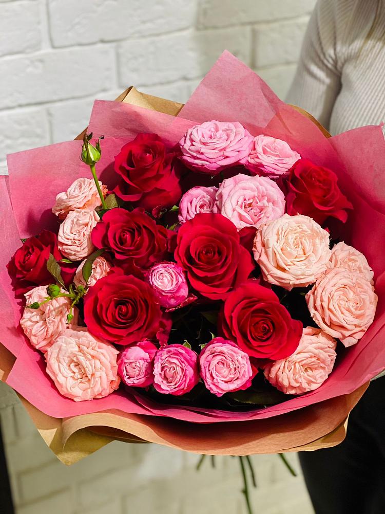 Букет цветов из: Розы в Комсомольске Ивановской области