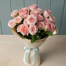 Букет Розовый шарм в Комсомольске Ивановской области