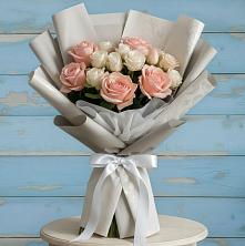 Букет цветов из:  Розы в Комсомольске Ивановской области