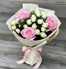 Букет цветов из:  Розы в Комсомольске Ивановской области