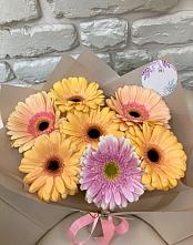 Букет цветов из:  Герберы #REPLACE_PRED# Комсомольске Ивановской области