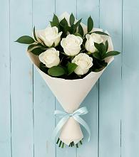 Букет цветов из:  Розы в Комсомольске Ивановской области