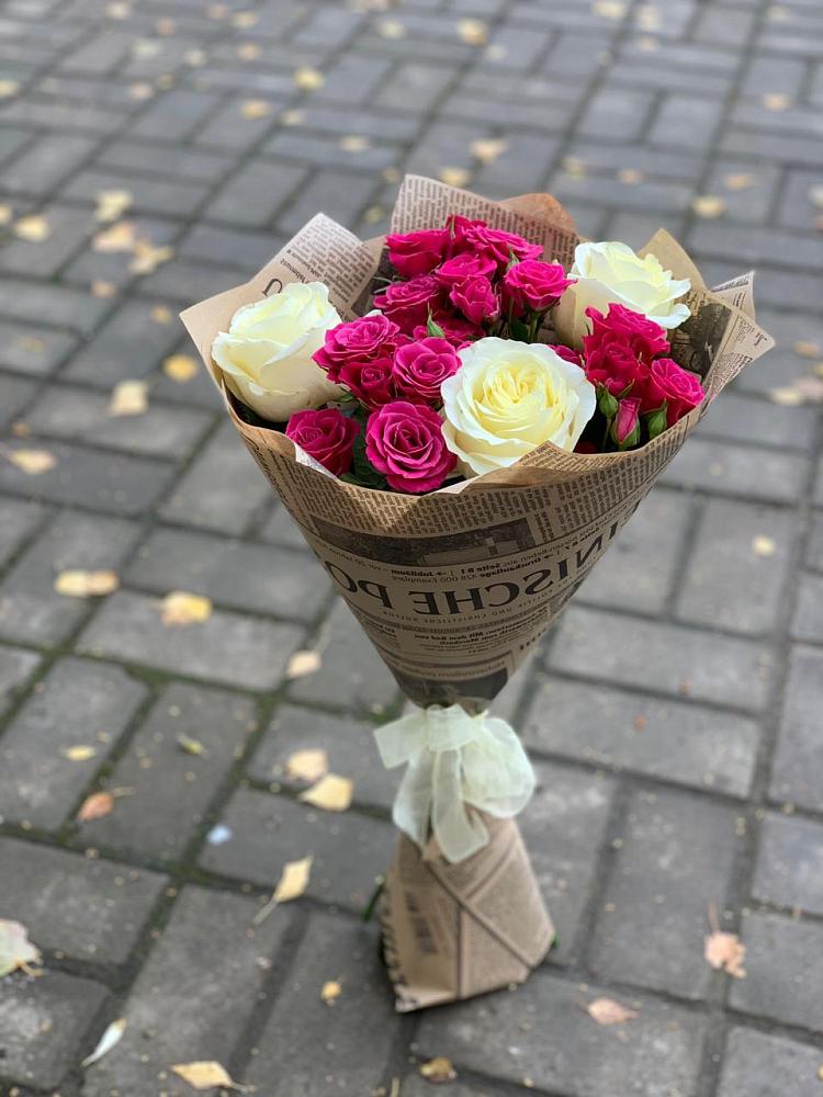 Букет цветов из: Розы в Комсомольске Ивановской области