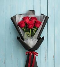 Букет цветов из:  Розы в Комсомольске Ивановской области