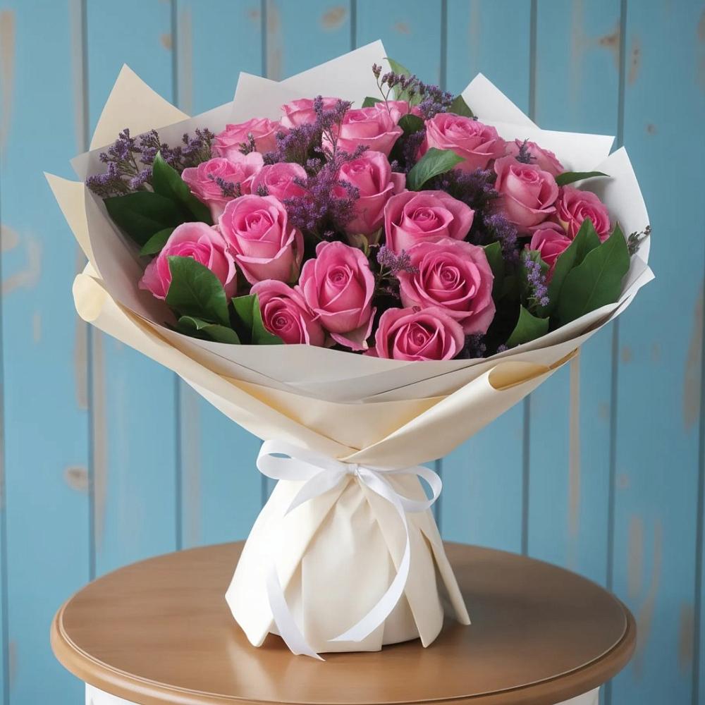 Букет цветов из: Розы в Комсомольске Ивановской области