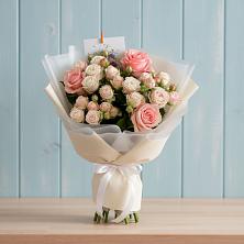 Букет цветов из:  Розы в Комсомольске Ивановской области