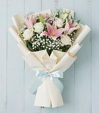 Букет цветов из:  Лилии в Комсомольске Ивановской области