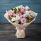 Букет цветов из: Хризантемы, Альстромерии и Розы в Комсомольске Ивановской области